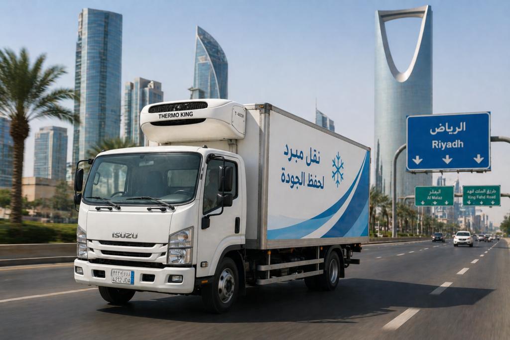 شركة نقل مبرد وتجميد بالمملكة
